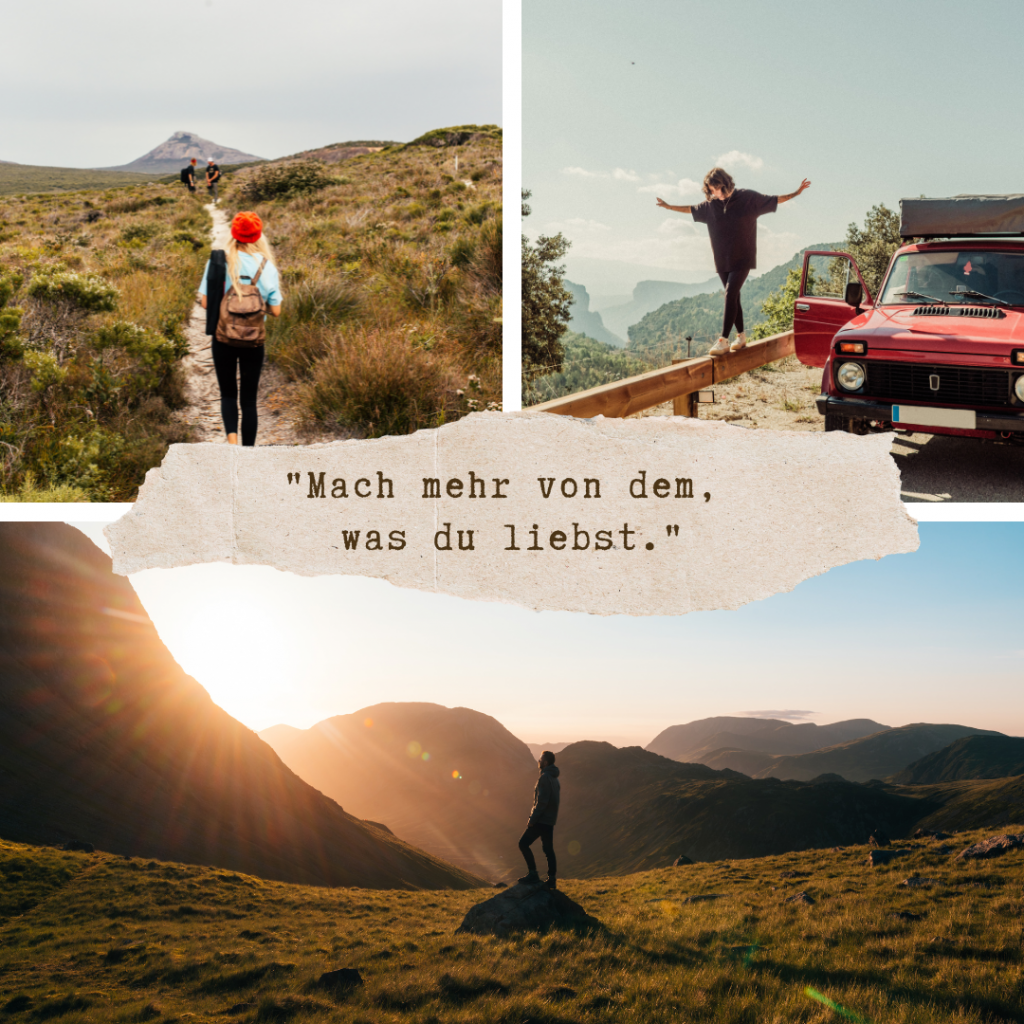 Braun Papier Zerrissen Fotos Collage Reisen Zitat Instagram Post